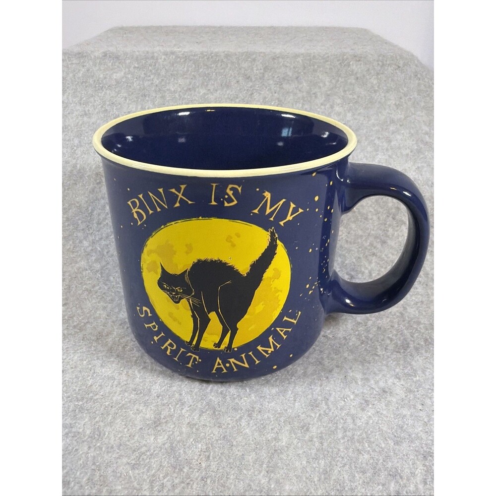 Disney Hocus Pocus "Binx Is My Spirit Animal" Ceramic Camper Mug | 20 Ounces